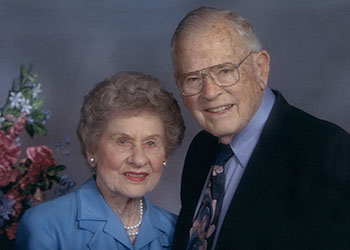 Photo of Loretta andLeonard “Bud” Myhre. Photo of Loretta andLeonard “Bud” Myhre.