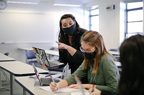 Photo of students. Link to Gifts from Retirement Plans.