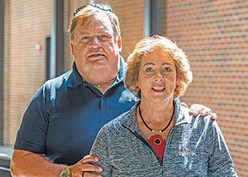 Photo of Terri and Steve Wilson. Photo of Terri and Steve Wilson.